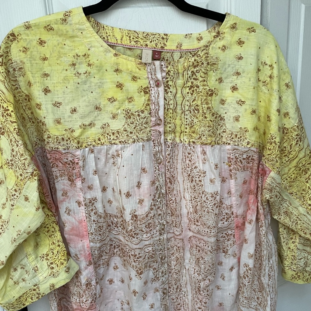 🌷SALE ☀️ Adorable Boho Pilcro by Anthropologie blouse!! Excellent condition